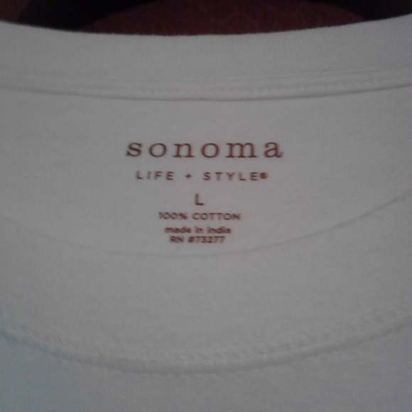 Sonoma Life & Style Long Sleeve Knit Shirt-Large - Picture 3 of 8